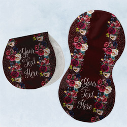 Boho Burp Pads - Velour - Set of 2 w/ Name or Text