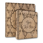 Boho Wood 3-Ring Binder (Personalized)