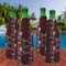 Boho Zipper Bottle Cooler - Set of 4 - LIFESTYLE