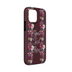 Boho iPhone Case - Rubber Lined - iPhone 13 Mini (Personalized)