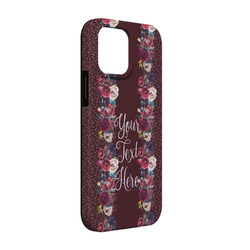 Boho iPhone Case - Rubber Lined - iPhone 13 Pro (Personalized)