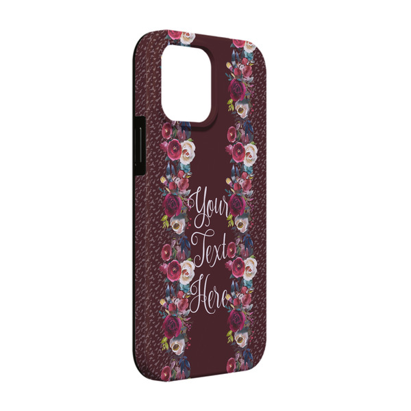 Custom Boho iPhone Case - Rubber Lined - iPhone 13 Pro (Personalized)