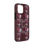 Boho iPhone Case - Rubber Lined - iPhone 13 (Personalized)