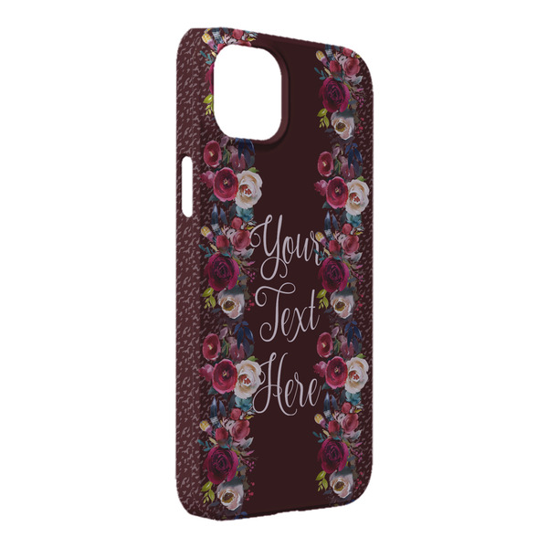 Custom Boho iPhone Case - Plastic - iPhone 14 Plus (Personalized)