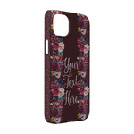 Boho iPhone Case - Plastic - iPhone 14 Pro (Personalized)