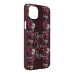 Boho iPhone Case - Plastic - iPhone 14 Pro Max (Personalized)