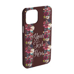 Boho iPhone Case - Plastic - iPhone 15 (Personalized)