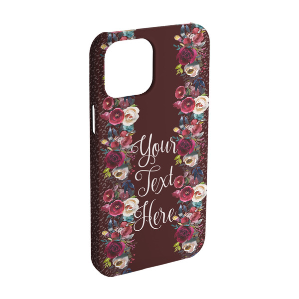 Custom Boho iPhone Case - Plastic - iPhone 15 (Personalized)