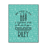 Dental Hygienist Wood Print - 11x14 (Personalized)