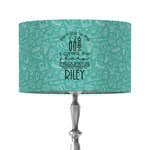 Dental Hygienist 12" Drum Lamp Shade - Fabric (Personalized)