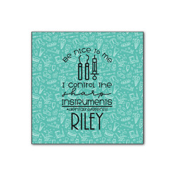 Dental Hygienist Wood Print - 12x12 (Personalized)