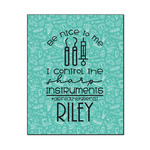 Dental Hygienist Wood Print - 16x20 (Personalized)