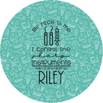 Dental Hygienist Multipurpose Round Labels - 3" (Personalized)