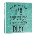 Dental Hygienist 3-Ring Binder - 1 inch (Personalized)