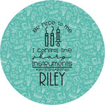 Dental Hygienist Multipurpose Round Labels - 5" (Personalized)