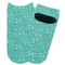 Dental Hygienist Adult Ankle Socks - Single Pair - Front and Back