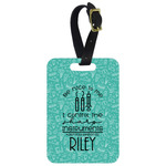 Dental Hygienist Metal Luggage Tag w/ Name or Text