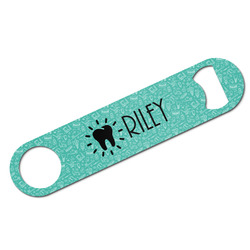 Dental Hygienist Bar Bottle Opener - White w/ Name or Text