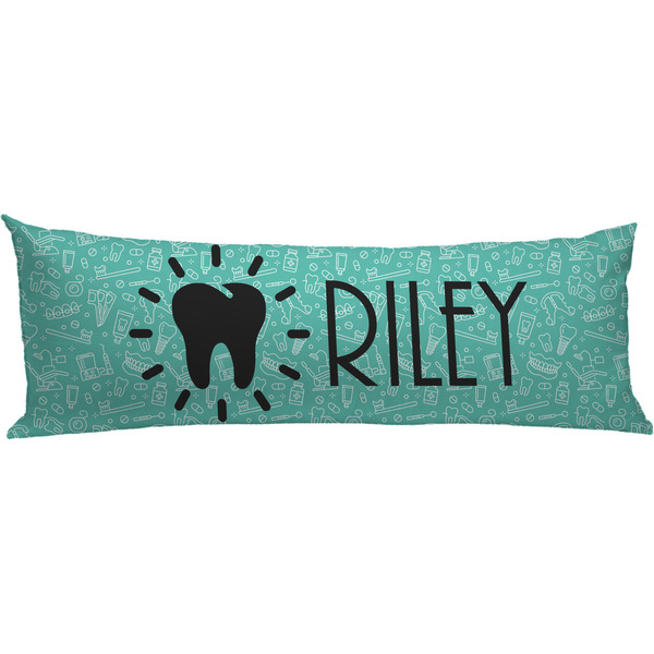 Custom Dental Hygienist Body Pillow Case (Personalized)