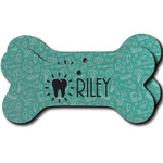 Dental Hygienist Ceramic Dog Ornament - Front & Back w/ Name or Text