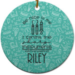 Dental Hygienist Round Ceramic Ornament w/ Name or Text