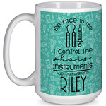 Dental Hygienist 15 Oz Coffee Mug - White (Personalized)