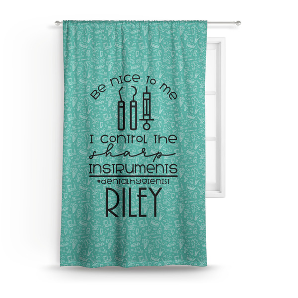 Custom Dental Hygienist Curtain (Personalized)