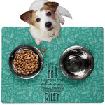 Dental Hygienist Dog Food Mat - Medium w/ Name or Text