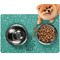 Dental Hygienist Dog Food Mat - Small LIFESTYLE