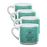 Dental Hygienist Double Shot Espresso Cups - Set of 4 (Personalized)