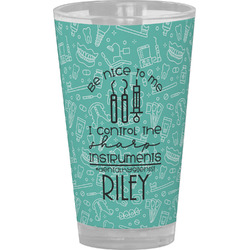 Dental Hygienist Pint Glass - Full Color (Personalized)