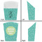 Dental Hygienist French Fry Favor Box - Front & Back View