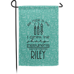 Dental Hygienist Small Garden Flag - Single Sided w/ Name or Text