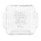 Dental Hygienist Glass Cake Dish - FRONT (8x8)