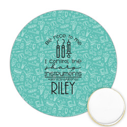 Dental Hygienist Printed Cookie Topper - 2.5" (Personalized)