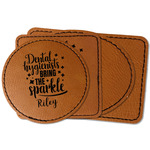 Dental Hygienist Faux Leather Iron On Patch (Personalized)