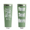 Dental Hygienist Light Green RTIC Everyday Tumbler - 28 oz. - Front and Back