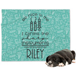 Dental Hygienist Dog Blanket (Personalized)