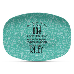 Dental Hygienist Plastic Platter - Microwave & Oven Safe Composite Polymer (Personalized)