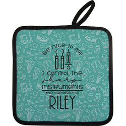 Dental Hygienist Pot Holder w/ Name or Text