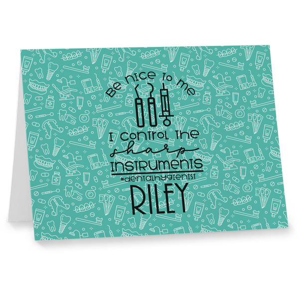 Custom Dental Hygienist Note cards (Personalized)