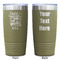 Dental Hygienist Olive Polar Camel Tumbler - 20oz - Double Sided - Approval