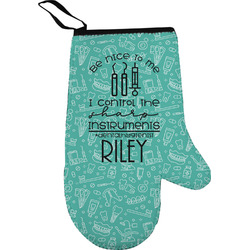 Dental Hygienist Right Oven Mitt (Personalized)