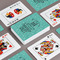 Dental Hygienist Playing Cards - Front & Back View