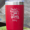 Dental Hygienist Red Polar Camel Tumbler - 20oz - Close Up