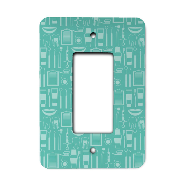 Custom Dental Hygienist Rocker Style Light Switch Cover - Single Switch