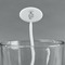 Dental Hygienist White Plastic 7" Stir Stick - Oval - Main