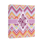 Ikat Chevron Canvas Print - 11x14 (Personalized)