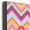 Ikat Chevron 11x14 Wood Print - Closeup