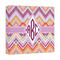 Ikat Chevron 12x12 - Canvas Print - Angled View